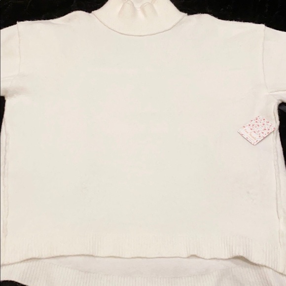 Free People Afterglow Mock Neck Sweater. - Picture 4 of 10